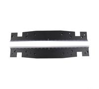 Lot de 2 raclettes de rechange pour balai humide et sec pour H12 Pro, racloir de sol pour enlever les taches d'eau et collantes, tête de nettoyage des sols durs pour boue séchée, noir