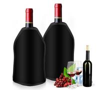 Lot De 2 Rafraîchisseurs Pour Bouteilles De Vin, Refroidisseur De Bouteille Vin, Refroidisseur De Vin, Rafraichisseur De Bouteille De Vin, Pour La Bière, Le Vin, Le Champagne, Le Gel De Vin