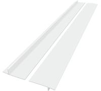 Lot de 2 rails de connexion pour plan de travail de cuisine, joint plan de travail cuisine, plan de travail, joint d'étanchéité, plan de travail