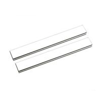 Lot de 2 rails en T en aluminium de 100 à 450 mm pour le travail du bois, scie de table, établi (200 mm)