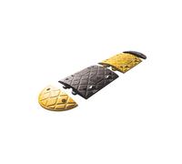 Lot de 2 ralentisseurs JSP 50mm noirs et jaunes 50mm