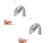 Lot de 2 rallonges de robinet pour tout-petits - Rallonge d'évier pour enfants - Lavage à la main - Aide au lavage du bec d'évier de salle de bain pour enfants et bébés - Rallonge de robinet pour