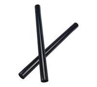 Lot De 2 Rallonges De Tuyau En Plastique Noir For Aspirateur, 45 Cm