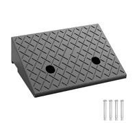 Lot de 2 rampes de Bordure de Trottoir Robustes, rampes de seuil en Caoutchouc, Rampe d'accès pour Voiture, Quai de Chargement, vélo, véhicule, entrepôt, Trottoir, Fauteuil Roulant