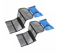 Lot de 2 rampes d'évasion pour animaux de piscine avec protection en tissu Oxford pour piscine en plein air
