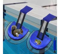 Lot de 2 rampes d'évasion pour animaux - Rampe d'évasion pour animaux - Bûche de grenouille pour piscine, rampes flottantes de sauvetage pour grenouilles et oiseaux
