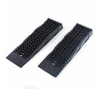 Lot de 2 rampes en plastique pour voiture - Pont élévateur en caoutchouc - Rampe de chargement - 3 tonnes - Pour voitures de sport et voitures standard - 3000 kg