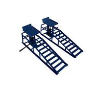 Lot de 2 Rampes hydrauliques - Capacité Totale 3T -Levage 305 à 390mm