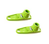 Lot de 2 râpes à ail faciles à râper - Accessoires de cuisine pratiques (vert)