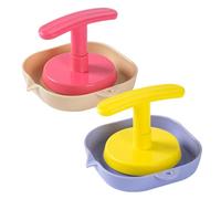 Lot de 2 râpes à gingembre - Moulin à main - Presse-ail - Portable - Pour carotte et gingembre - Accessoire idéal - Tube adapté pour twister, presse-ail - Peau adaptée
