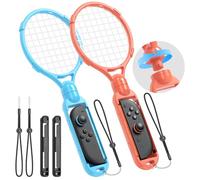 Lot de 2 raquettes de tennis pour manette Nintendo Switch 2, accessoires de jeu pour Tennis Fever Switch 2/Aces, dragonne séparable pour Nintendo Switch 2/1/OLED, accessoires de sport pour Switch