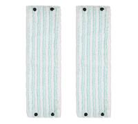 Lot de 2 Recharge de tête de mop pour Leifheit Clean Twist/Combi M Micro Duo -Chiffon à Franges 48.5 x 15cm,moppe Compatible leif