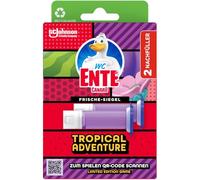 Lot de 2 recharges de canard WC Fraîcheur Tropical Adventure