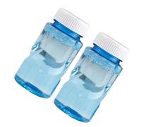 Lot de 2 recharges de liquide à bulles - Solution concentrée pour machines, jouets à bulles pour - Formule non toxique - 50 ml chacun