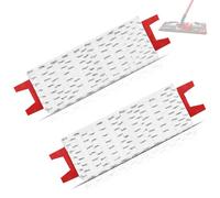Lot de 2 recharges de serpillère compatibles avec Vileda 1-2 Spray,1-2 têtes de balai à franges de rechange, microfibre lavable en machine