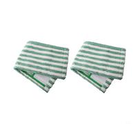 Lot de 2 recharges de serpillère en microfibre compatibles avec le balai Libman, tampons de nettoyage humides et secs réutilisables pour sols en bois, carrelage, stratifié, vinyle, pierre, lavable en