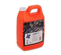 Lot de 2 recharges de Solution à Bulles Relaxdays, Orange | 4 litres de liquide à bulles, solution savonneuse pour machine à bulles