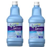 Lot de 2 recharges de solution de nettoyage multi-usage pour serpillère Swiffer Wet Jet - 1,25 l