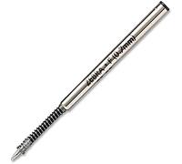 Lot de 2 recharges de stylo à bille en acier inoxydable Zebra F Series - Point moyenne - 1,0 mm - Plusieurs couleurs 5.000 Noir