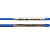 Lot De 2 Recharges Pour Stylo ¿¿ Bille ¿¿ Encre Gel Bleu 9000 - 1