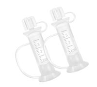 Lot de 2 récipients en silicone de qualité alimentaire, parfaits pour le stockage du colostrum et l'administration de médicaments, collecteur de liquide en silicone, parfait pour exprimer et nourrir