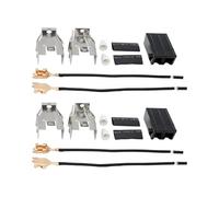 Lot de 2 récipients pour brûleur de cuisinière 330031 avec bornier adapté aux poêles Whirlpool