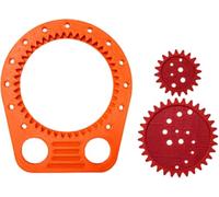 Lot de 2 règles artistiques torsadées pour dessin, gabarit géométrique, pochoir courbé imprimé 3D, aide au design créatif, idéal pour garçons, filles, projets scolaires, travaux manuels, fournitures