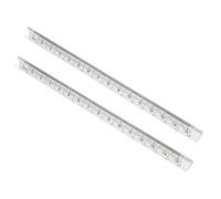 Lot de 2 règles d'échelle triangulaire 15 cm échelles métriques Triangle Bâton, pour apprendre