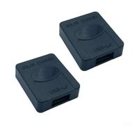 Lot de 2 régulateurs de tension de boîte de jonction solaire avec port USB unique pour une charge rapide, entrée 6-10 V, contrôle solaire pour appareils portables d'extérieur