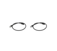 Lot de 2 régulateurs haute pression pour plongée, tuyau de gonflage, 65 cm
