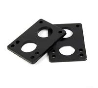 Lot de 2 rehausseurs de planche à roulettes et de camion de 8 mm d'épaisseur pour protection et réduction des vibrations