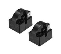 Lot de 2 relais de démarrage pour réfrigérateur Noir 4,7 - 33 Ohm 1 broche par Sourcingmap 33 Ohm 1 Pin,2 Pcs