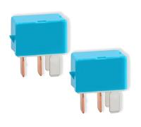 Lot de 2 relais de rechange à 4 broches pour voiture OEM # 90987-02020 90080-87026, relais AC compatible avec Toyota Lexus Scion, relais 12 V prêt à l'emploi pour connexion au système électrique du