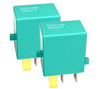 Lot de 2 relais micro ISO Honda Acura G8HN-H70 12 V 4 broches SPST-NO 35A - Remplace OE 39792-SDA-A01 39792-3A0-A01 - Boîte à fusibles de désembuage arrière du compartiment moteur