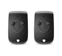 Lot de 2 Remplacement de la Telecommande 1841026, Télécommande portail 433,42MHZ 2 Canaux Compatible avec Keytis RTS