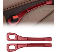 Lot de 2 Remplisseur d'Espace pour Siège de Voiture pour Mazda CX-30 2022 2023 2024 2025 2026, Remplissage Gap Espace Bouchage Anti-Fuite Rangement Boîte Accessoires,B/Red