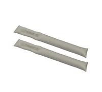 Lot de 2 Remplisseurs D'Espace de Siège Auto en Cuir PU Souple, Bloqueur Anti-Chute D'Objets pour Opel Adam 2012-2019, Empêche de Perdre Clés et Téléphones,Grey
