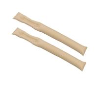 Lot de 2 Remplisseurs D'Espace de Siège Auto en Cuir PU Souple, Bloqueur Anti-Chute D'Objets pour Opel Adam 2012-2019, Empêche de Perdre Clés et Téléphones,Beige