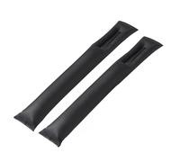Lot de 2 Remplisseurs D'Espace de Siège Auto en Cuir PU Souple, Bloqueur Anti-Chute D'Objets pour Opel Adam 2012-2019, Empêche de Perdre Clés et Téléphones,Black