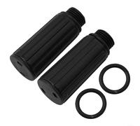 Lot de 2 reniflards d'huile pour pompe à compresseur d'air avec joints d'étanchéité 15 x 5 mm