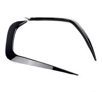 Lot de 2 répartiteurs de pare-chocs arrière, couverture canard, autocollant pour grille d'aération pour BMW G20 G28 2019-2020, bordure en plastique noir brillant