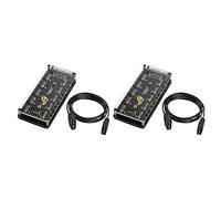 Lot de 2 répartiteurs LED RVB 5 V 3 broches 10 ports avec rallonge de 50 cm à 3 broches, parfait pour beaucoup de RVB