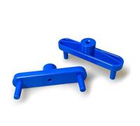 Lot de 2 repères centraux pour le travail du bois pour un marquage précis sur les planches et panneaux ABS Durabilité