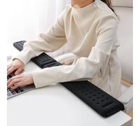 Lot de 2 repose-bords de bureau en forme de L - Soutien confortable pour le bord de table ou de bureau, antidérapant, rembourrage en mousse à mémoire de forme (44 * 10cm)