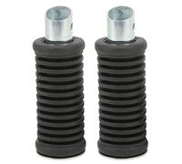 Lot de 2 repose-pieds de mini vélo en caoutchouc et alliage d'aluminium antidérapants durables de remplacement pour Baja MB165 MB200 Massimo MB200 Hensim Doodle Bug Falcon 200