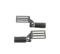 Lot De 2 Repose-Pieds Pliables en Métal pour Moto- Pédales De Croisière Confortables pour Une Expérience De Conduite Améliorée Repose-Pieds Planches Moto