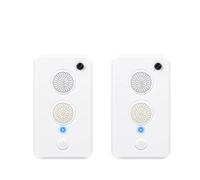 Lot de 2 répulsifs à ultrasons pour chauve-souris pour grenier - Rechargeable - Utilisation intérieure et extérieure - Sans danger pour les animaux de compagnie - Débarrassez-vous des chauves-souris