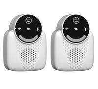 Lot de 2 répulsifs à ultrasons - Smart USB Plug-in Insectifuge avec fréquence réglable, 3 modes, pour la maison, l'entrepôt et le bureau - pour souris, rats, moustiques, cafards (blanc, A)