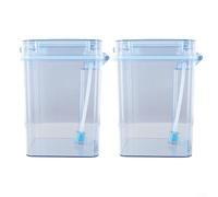 Lot de 2 réservoirs d'eau propre de rechange de style original compatibles avec Ecovacs, Deebot X1, T10, T10Turbo et T20 X1 Turbo