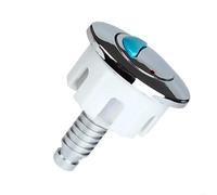 Lot de 2 réservoirs d'eau toilette universels à double chasse, bouton-poussoir ovale, accessoire salle bain Pour Réservoir d'Eau